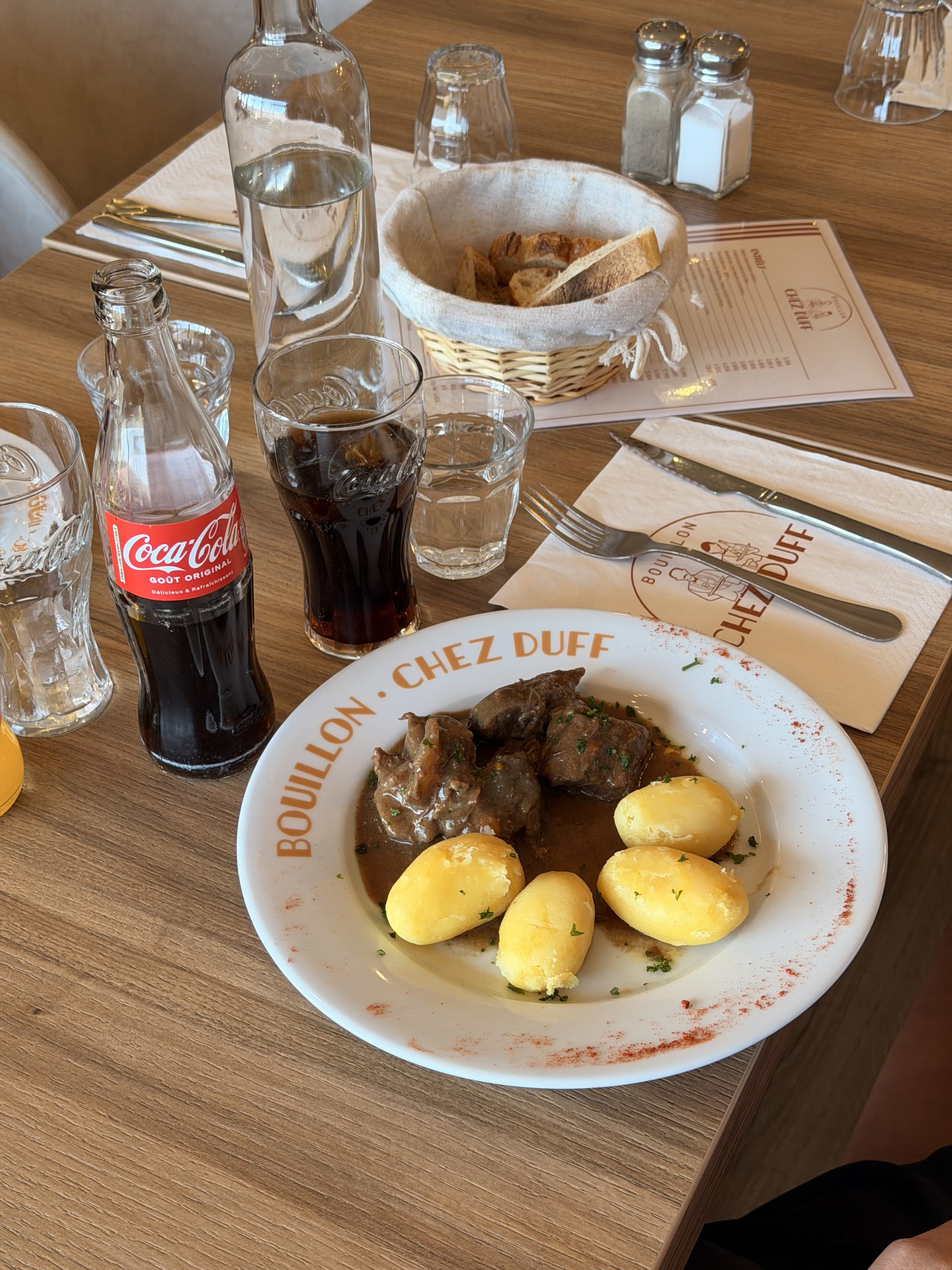 restaurant meythet Bouillon chez duff